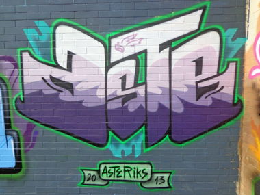 Graffiti Wall in Bratislava - Photo by Asteriks - aste (2013)