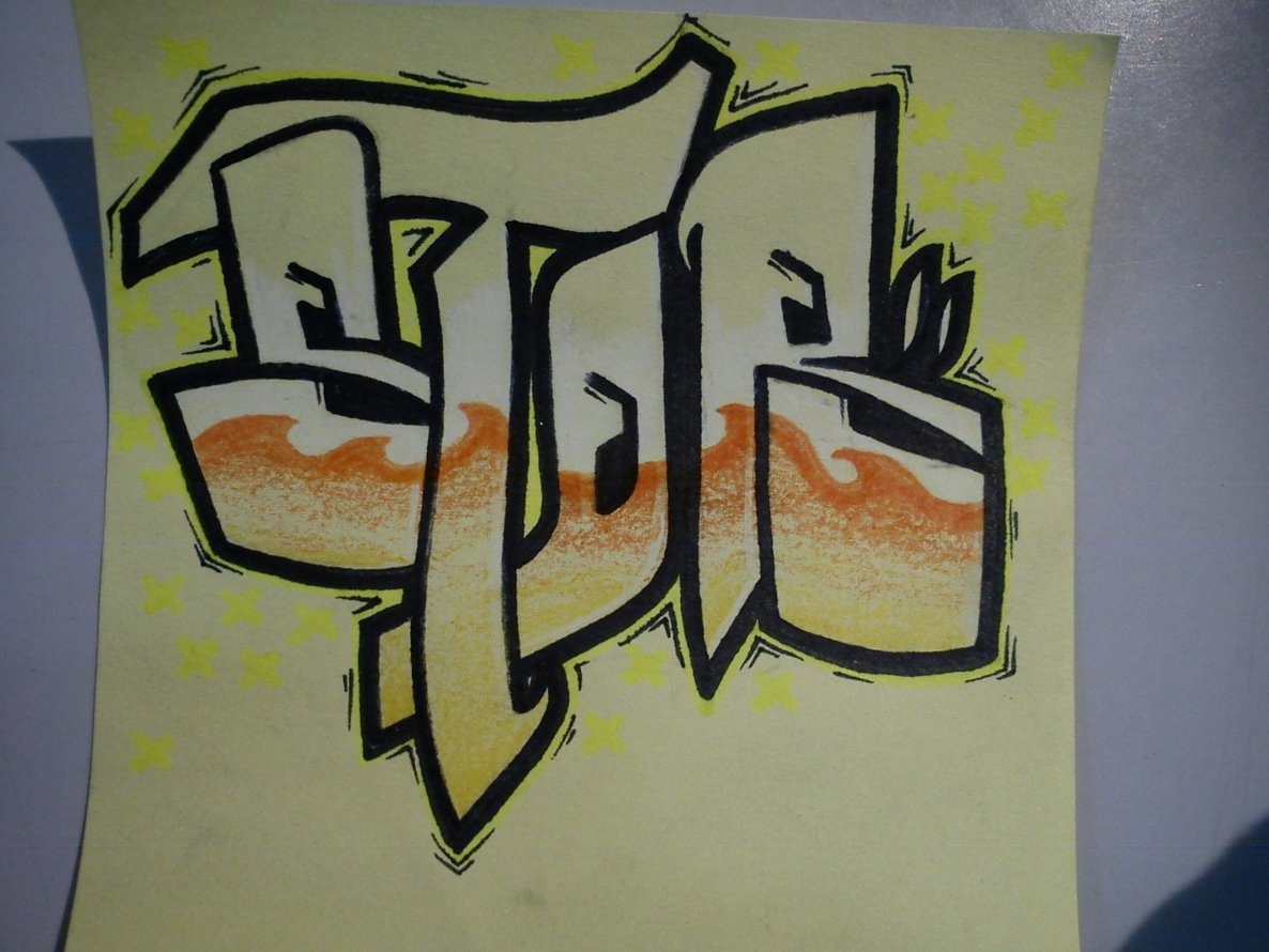 Graffiti Sketch - Photo by Asteriks