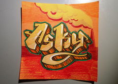 Graffiti Sketch - Photo by Asteriks