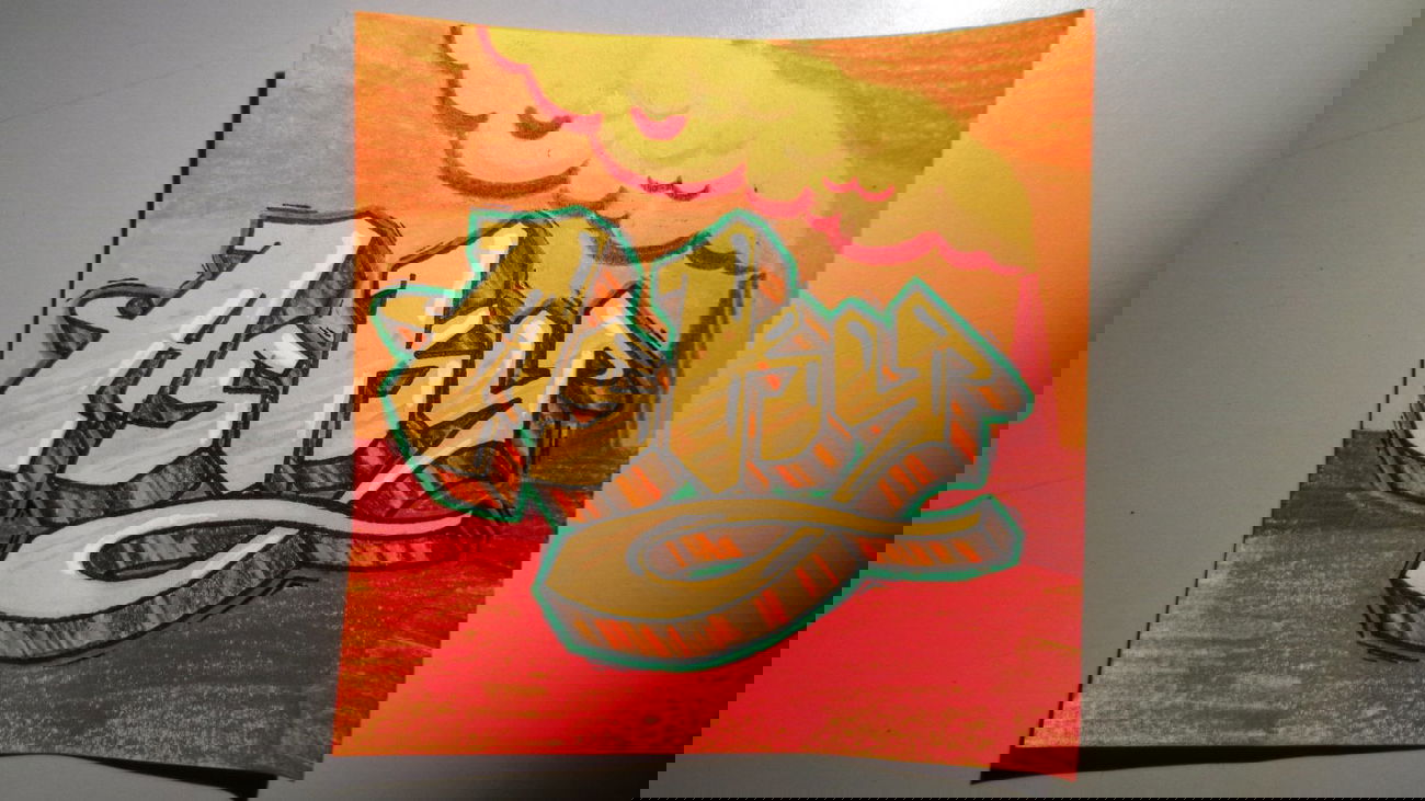 Graffiti Sketch - Photo by Asteriks