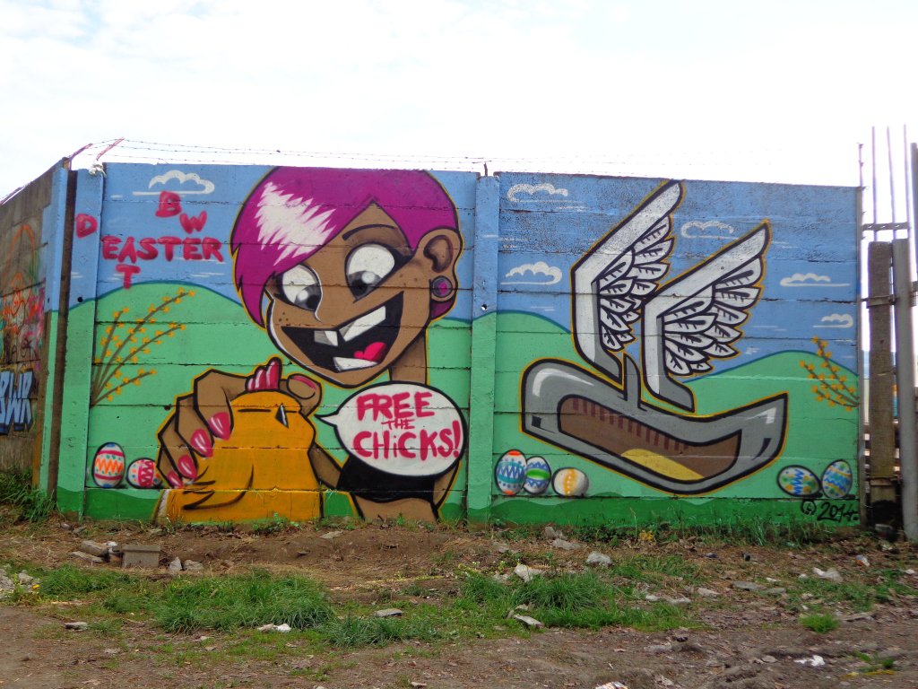 Graffiti Wall in Humenné - Photo by Asteriks (2014)