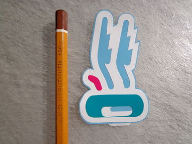 Graffiti Street Art - Photo by Asteriks - sticker (2014)