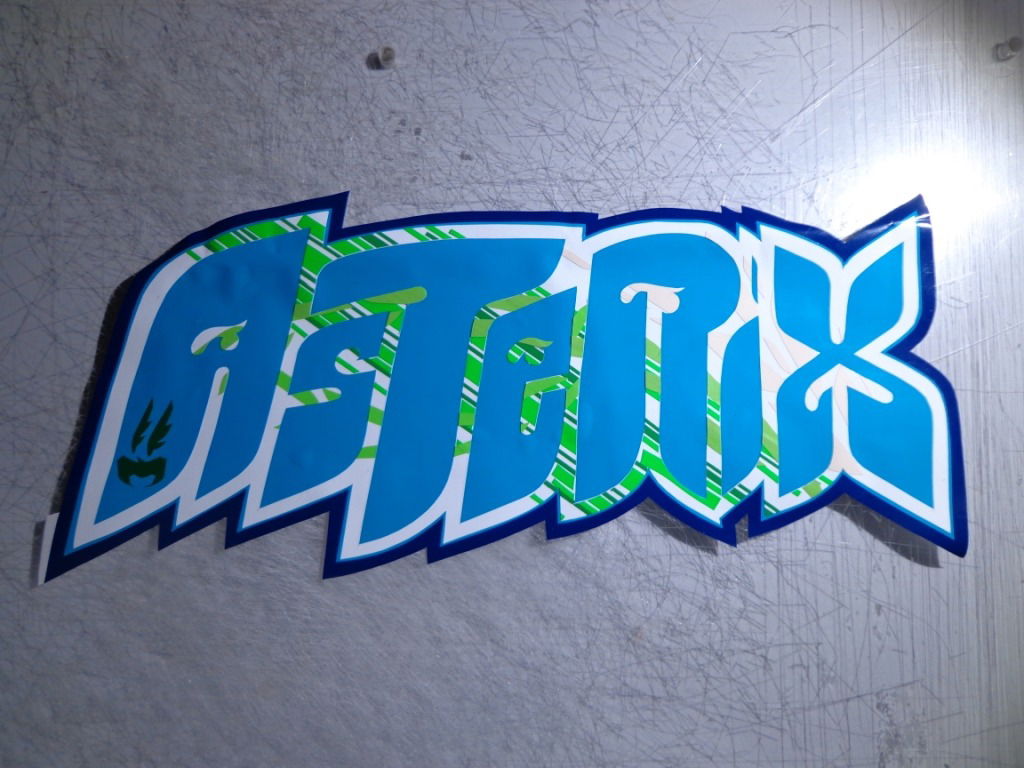 Graffiti Street Art - Photo by Asteriks - sticker (2014)