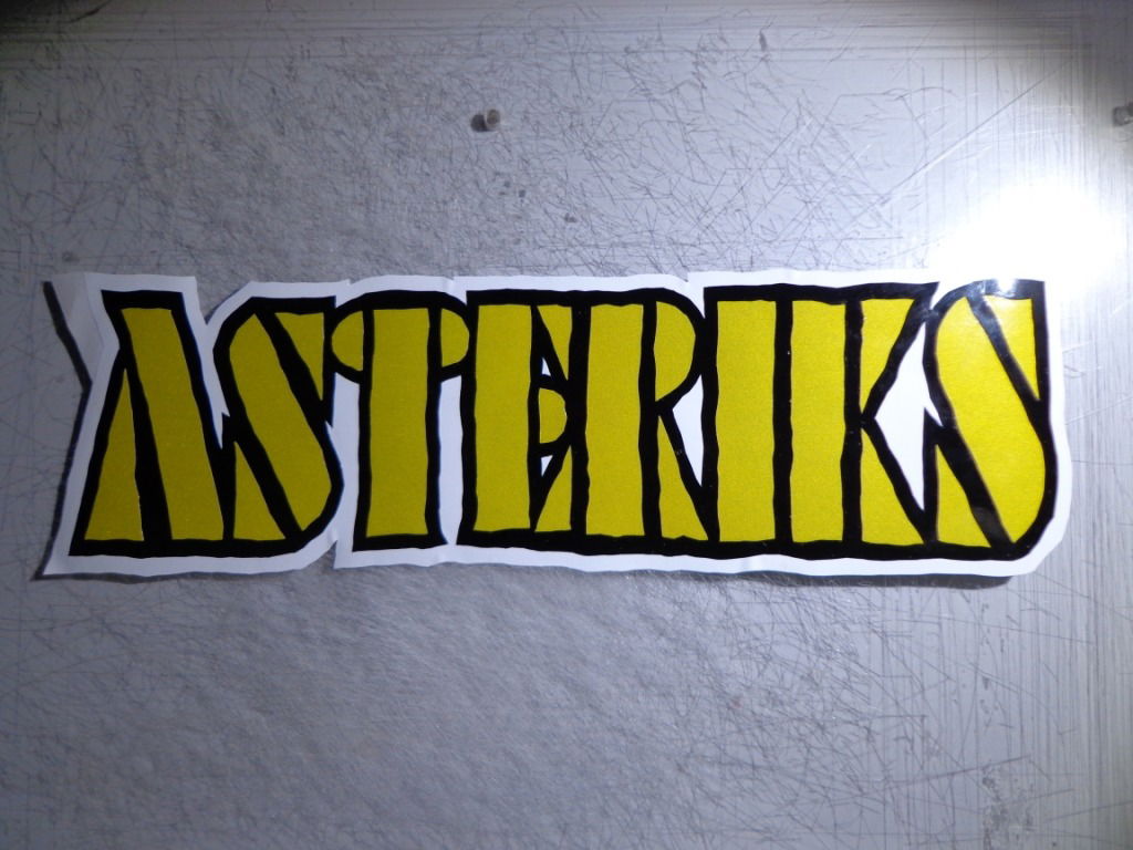 Graffiti Street Art - Photo by Asteriks - sticker (2014)
