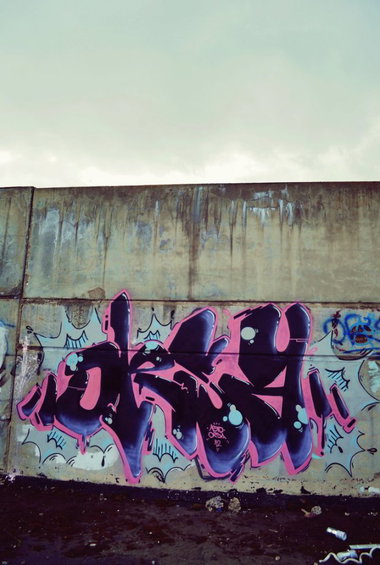 Graffiti Wall - Photo by Astoidler