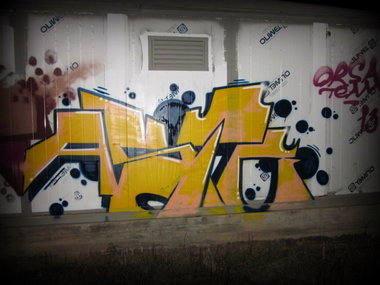 Graffiti Bombing - Photo by Astoidler
