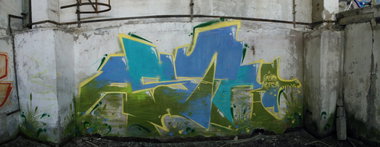 Graffiti Wall - Photo by Astoidler