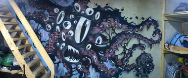 Graffiti Wall - Photo by Astoidler