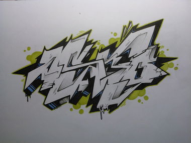 Graffiti Sketch - Photo by Astoidler