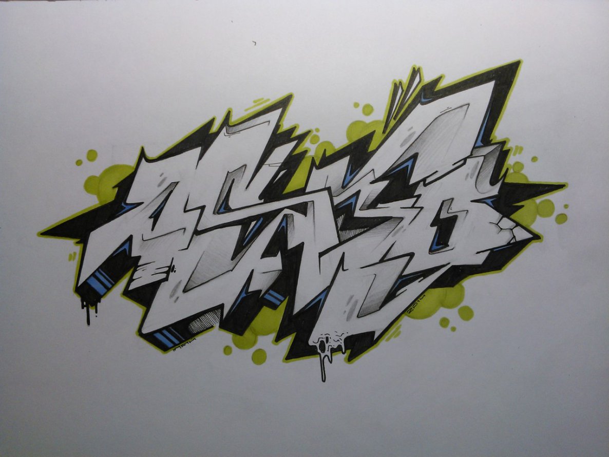 Graffiti Sketch - Photo by Astoidler