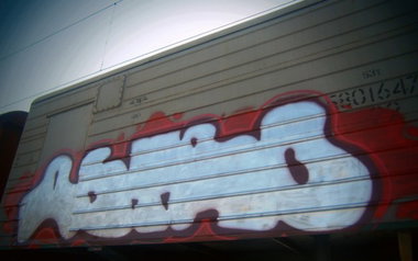 Graffiti Train - Photo by Astro