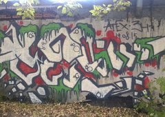 Graffiti Wall - Photo by Atex341 (2015)