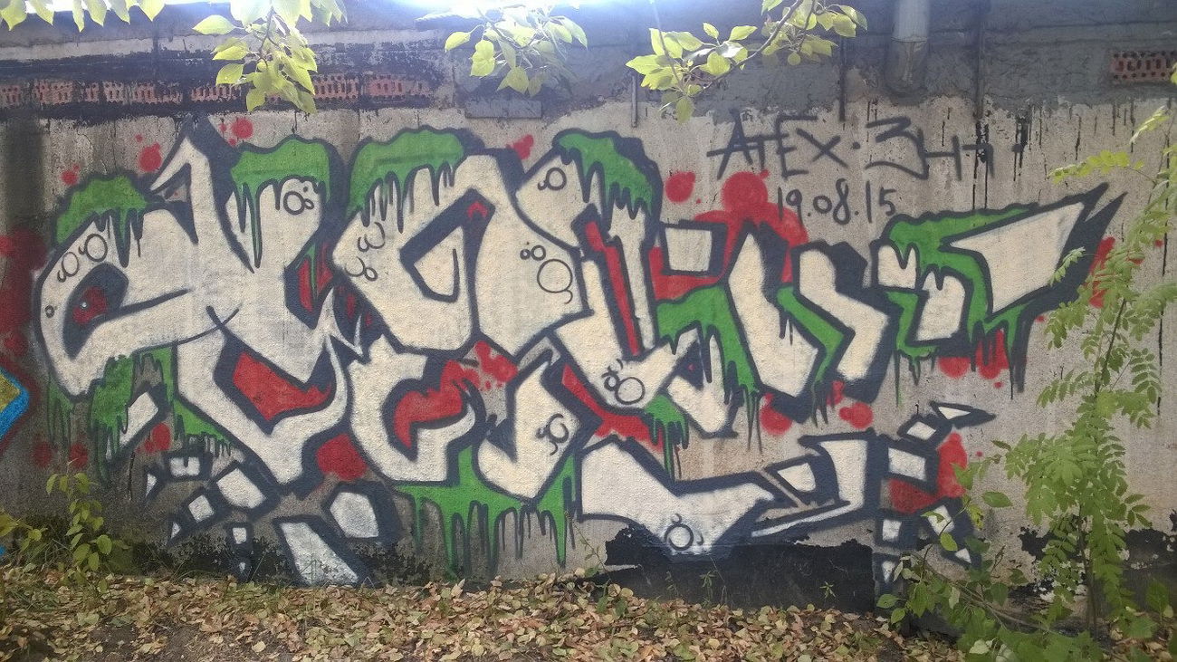 Graffiti Wall - Photo by Atex341 (2015)