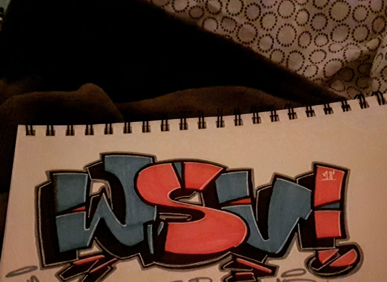 Graffiti Sketch - Photo by AtlasOne - WSV42 (2017)