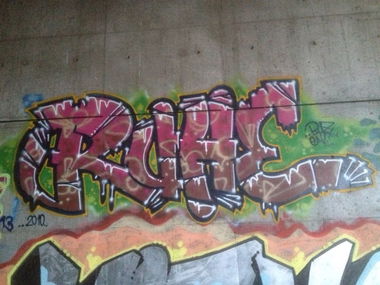 Graffiti Wall - Photo by AugustUndTiner - RUHE, BHZ (2010)