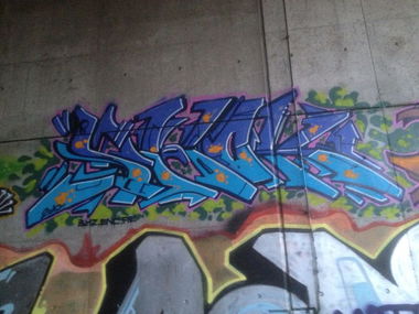 Graffiti Wall - Photo by AugustUndTiner - SHOK, BHZ (2010)