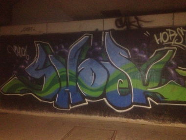 Graffiti Bombing - Photo by AugustUndTiner - shock