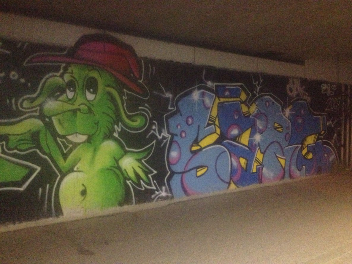 Graffiti Wall - Photo by AugustUndTiner