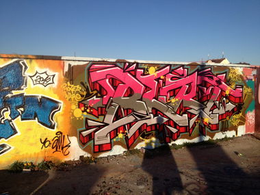 Graffiti Wall - Photo by AugustUndTiner - Bert, Wk