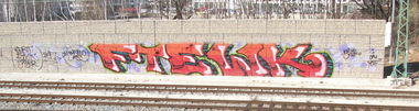 Graffiti Bombing - Photo by AugustUndTiner - FTE, WK