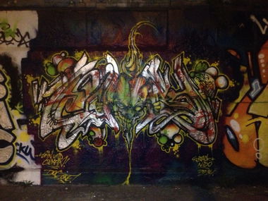 Graffiti Wall - Photo by AugustUndTiner