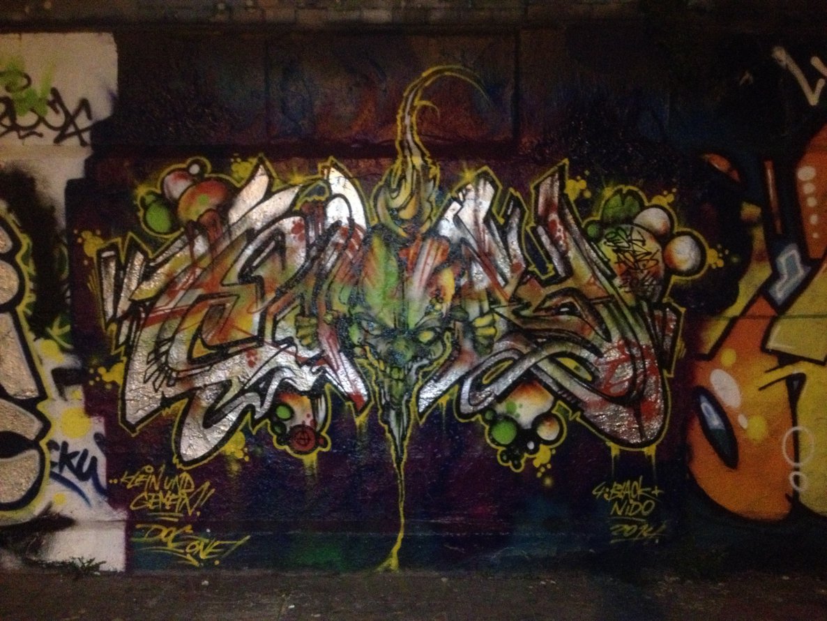 Graffiti Wall - Photo by AugustUndTiner