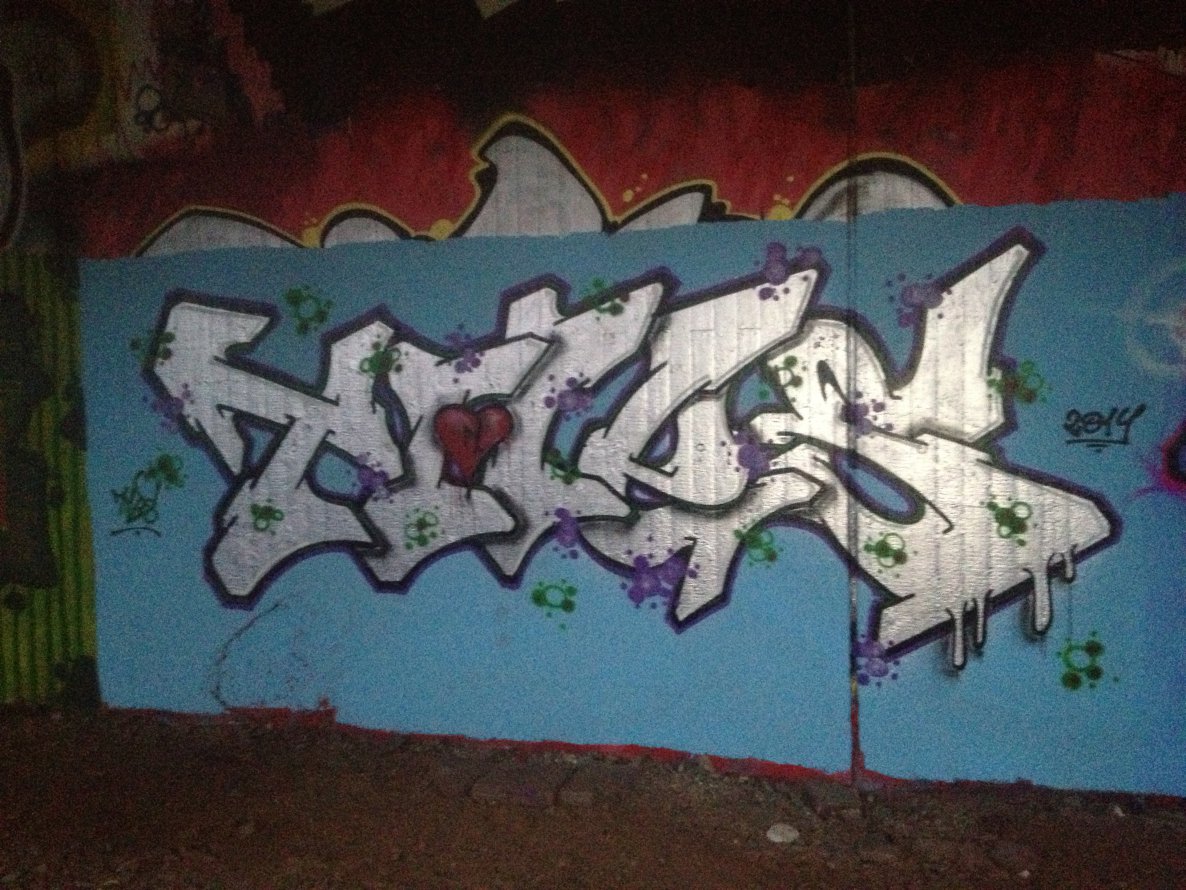 Graffiti Wall - Photo by AugustUndTiner