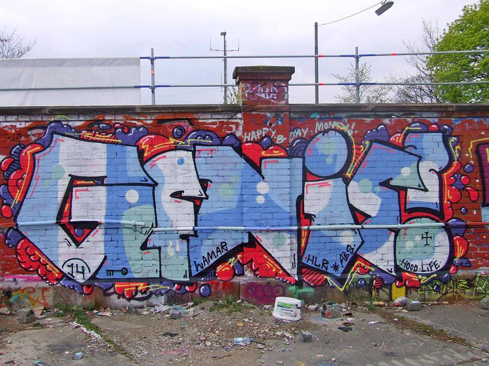 Graffiti Wall - Photo by AugustUndTiner