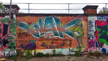 Graffiti Wall - Photo by AugustUndTiner