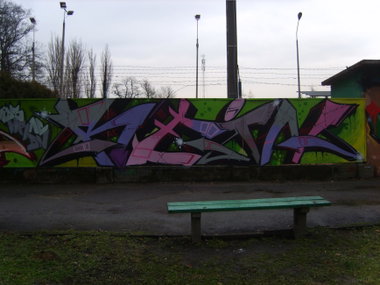Graffiti Wall - Photo by Aver - REIN, REBUS, KTH