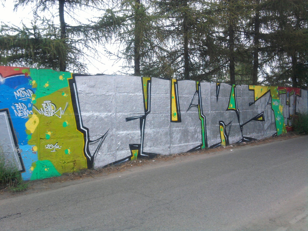 Graffiti Wall - Photo by Aver - FUKS, MCND