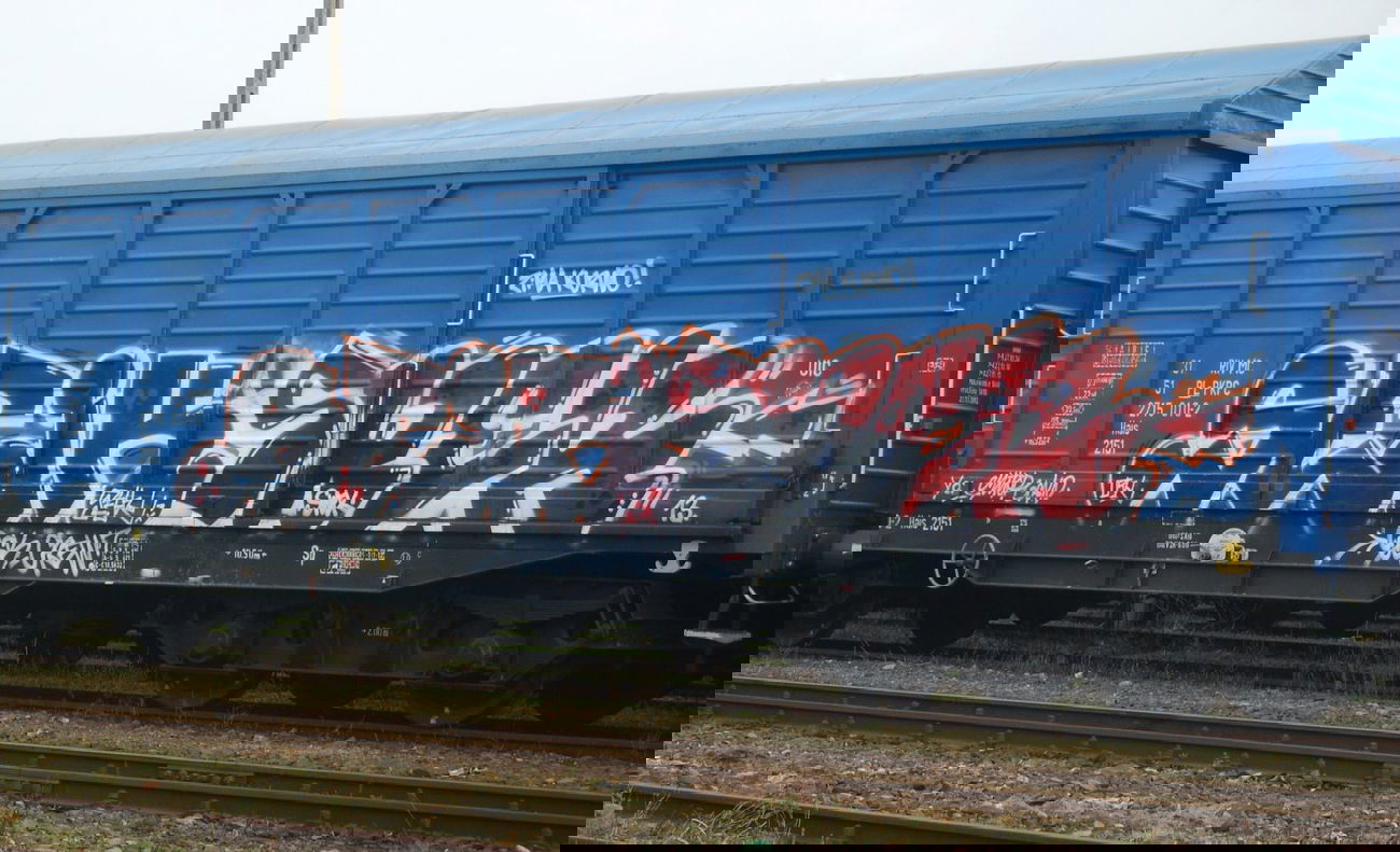 Graffiti Train - Photo by Aver - SEIK, SWEK (2013)