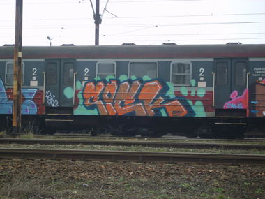 Graffiti Train - Photo by Aver - SICK (2014)