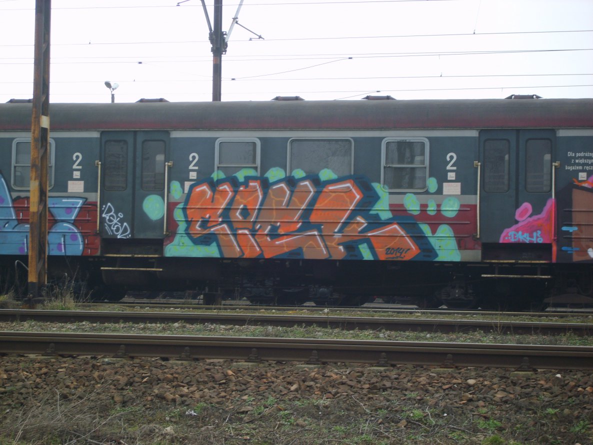 Graffiti Train - Photo by Aver - SICK (2014)