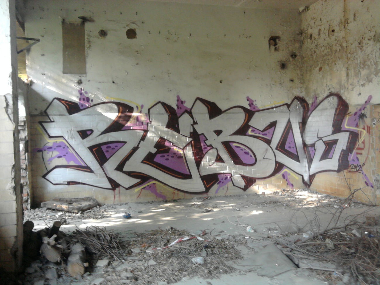 Graffiti Wall - Photo by Aver - REBUS, KTH