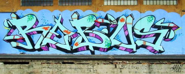 Graffiti Wall - Photo by Aver - REBUS, KTH, tarnów