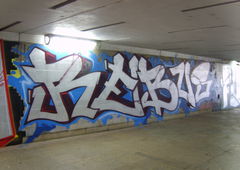 Graffiti Wall - Photo by Aver - REBUS