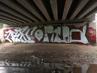 Graffiti Wall - Photo by Aver - ABLE, MCND