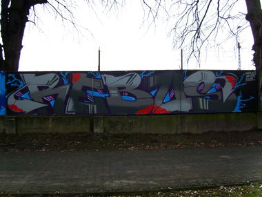 Graffiti Wall in 33-100 - Photo by Aver - REBUS, KTH