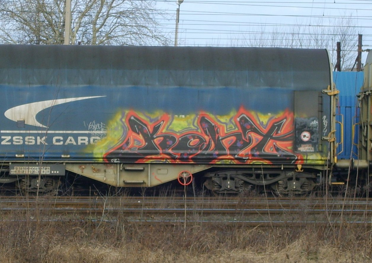 Graffiti Train - Photo by Aver - KONT (2014)