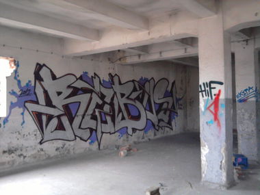 Graffiti Wall - Photo by Aver - REBUS, KTH