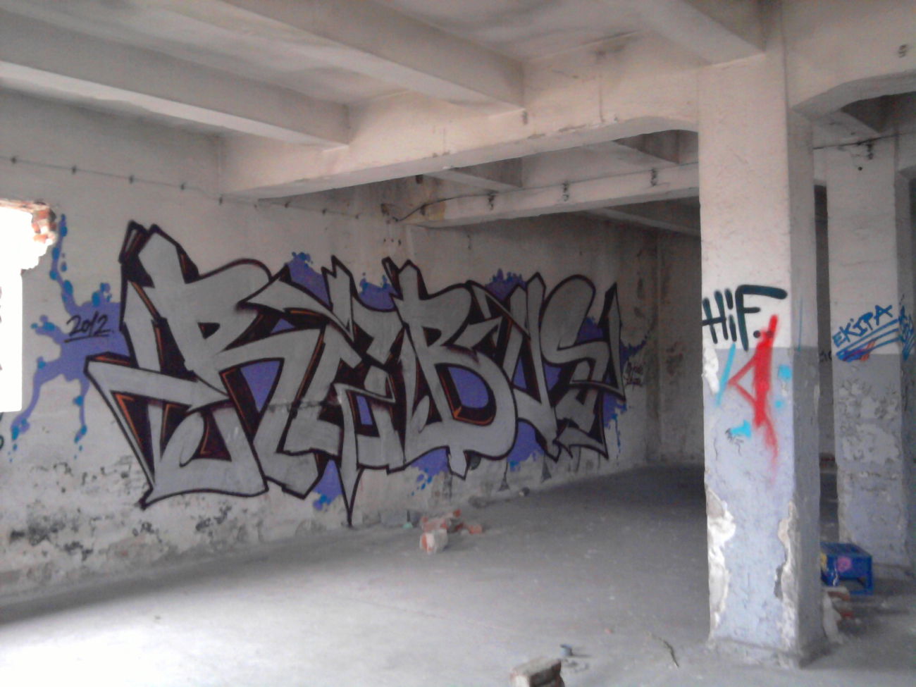 Graffiti Wall - Photo by Aver - REBUS, KTH