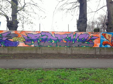 Graffiti Wall - Photo by Aver - REBUS, KTH