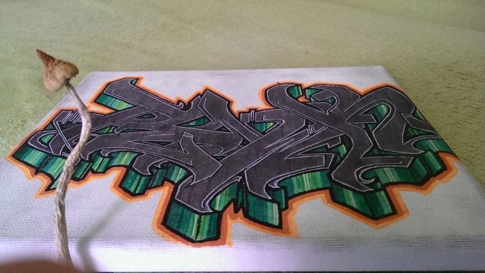 Graffiti Artwork in Rathenow - Photo by Aweck - Rowk, Awek, Aweck