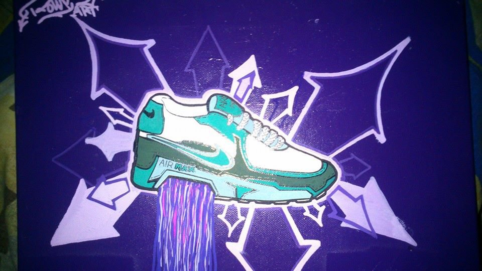 Graffiti Artwork - Photo by Aweck - Canvas, Leinwand, Rowk (2013)