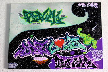 Graffiti Artwork - Photo by Aweck - Rowk, Art, 2014 (2013)