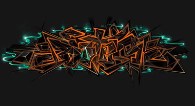 Graffiti Sketch - Photo by AwsDoter - doter, aws, digital (2013)