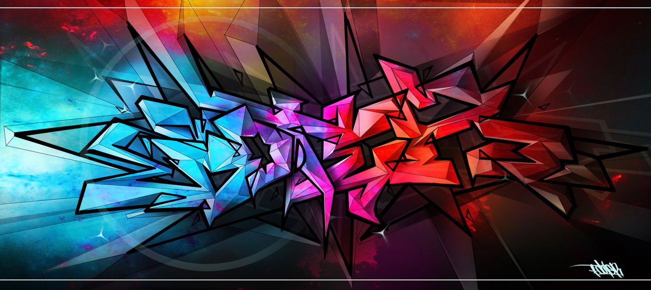Graffiti Sketch - Photo by AwsDoter - doter, aws, digital (2013)