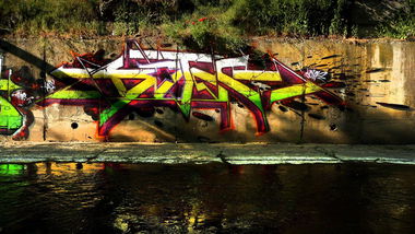 Graffiti Wall - Photo by AwsDoter - doter, aws, piece