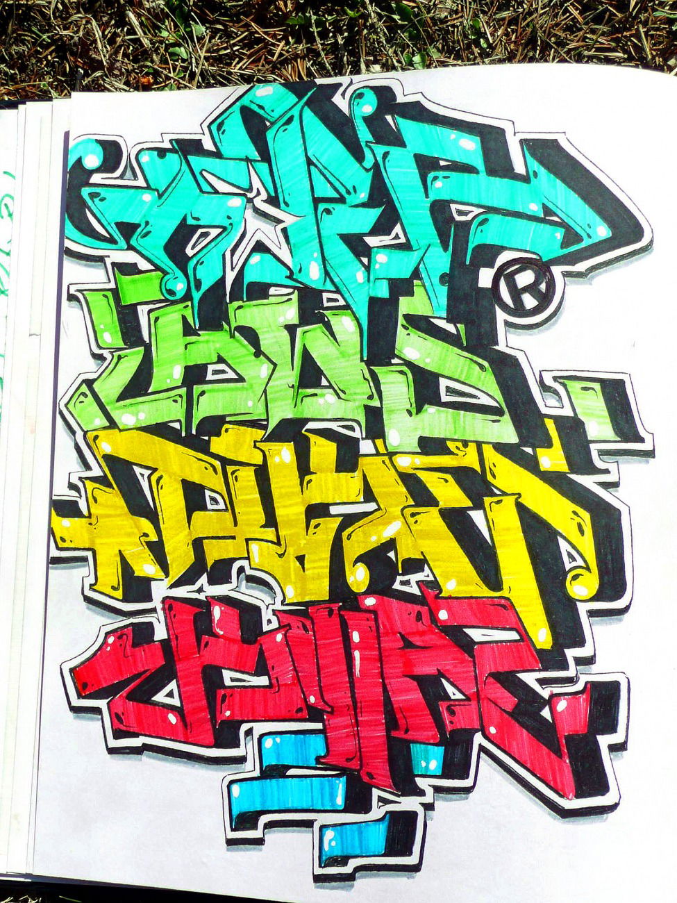 Graffiti Sketch - Photo by AwsDoter - doter, pikes, aws (2015)